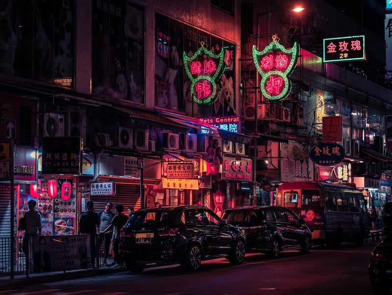 Future Dystopia City